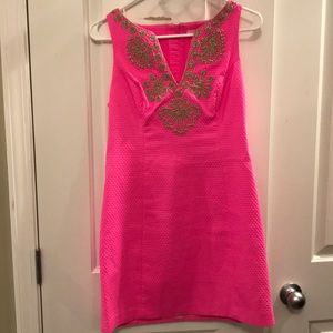 Lilly Pulitzer pink sundress